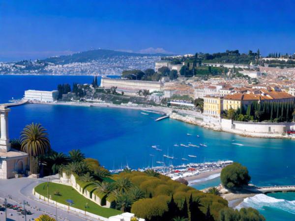 Panoramafoto von Cannes