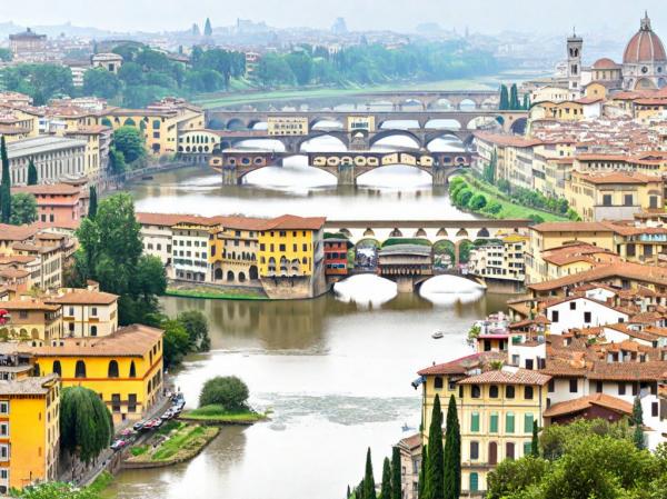 Panoramafoto von Florenz