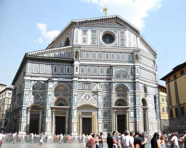 Foto des Baptisteriums von San Giovanni