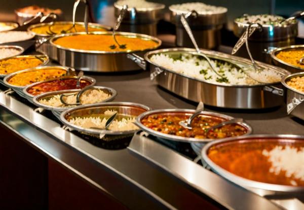 Tandoori Flammenfoto