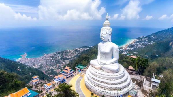 Großes Buddha-Foto