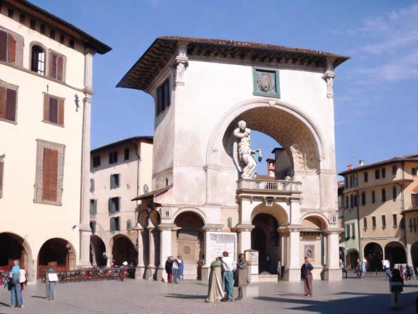 Piazza dei Cavalieri in Pisa Foto