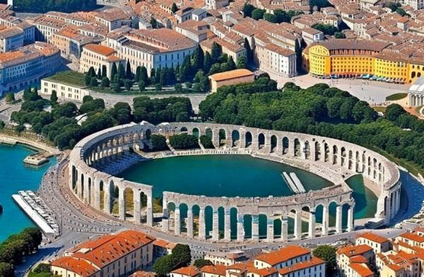 Amphitheater Foto