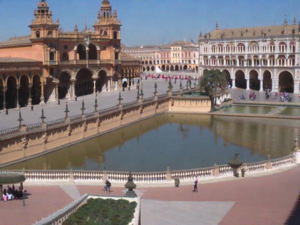 Panoramafoto von Sevilla