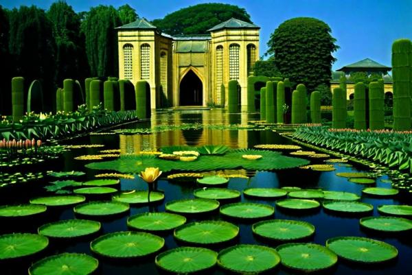 Wilhelm Botanischer Garten Foto