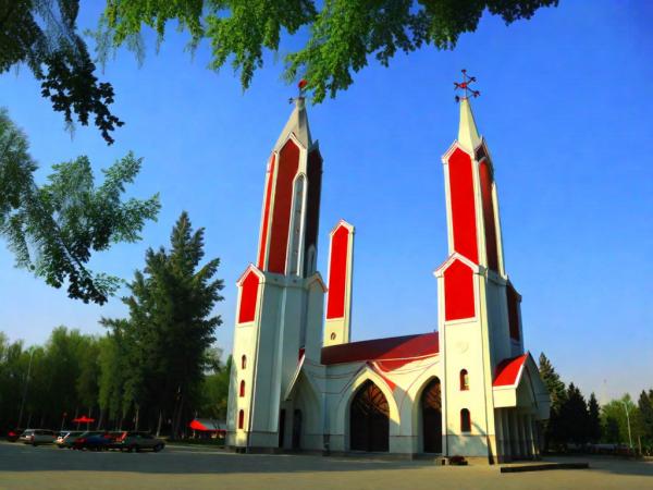 Moschee Madrasah "Lala-Tulip" Foto