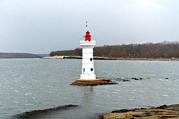 Leuchtturm "Tokarevskaya Katze" Foto