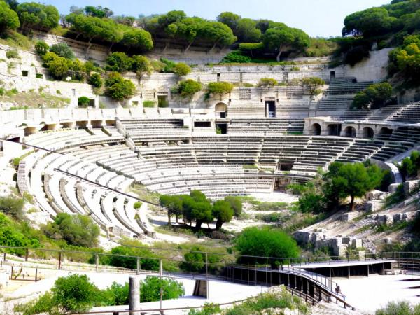 Römisches Amphitheaterfoto