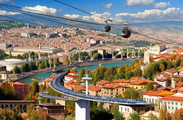 Tiflis Panoramafoto
