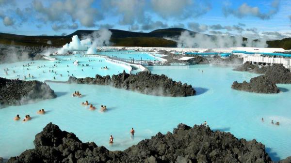 Foto des Thermalbades „Blaue Lagune“