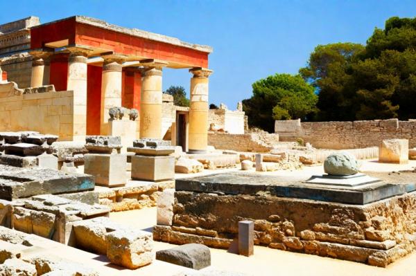 Knossos Palace Foto