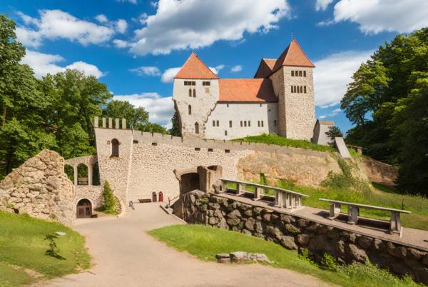 Sigulda Festung Foto