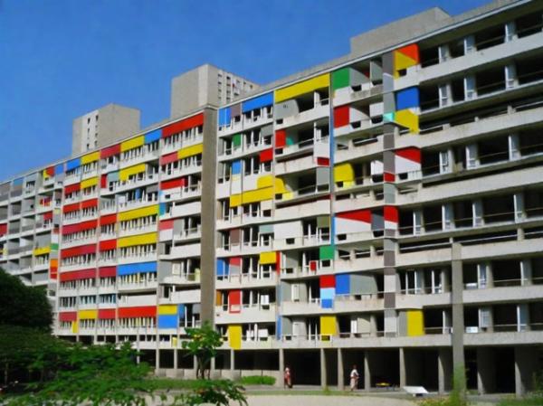 Strahlendes Stadtfoto
