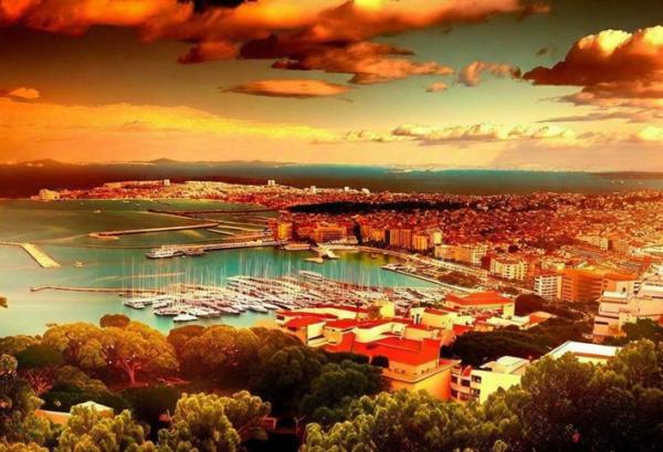 Palma de Mallorca Panoramafoto