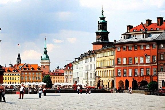 Warschauer Panoramafoto