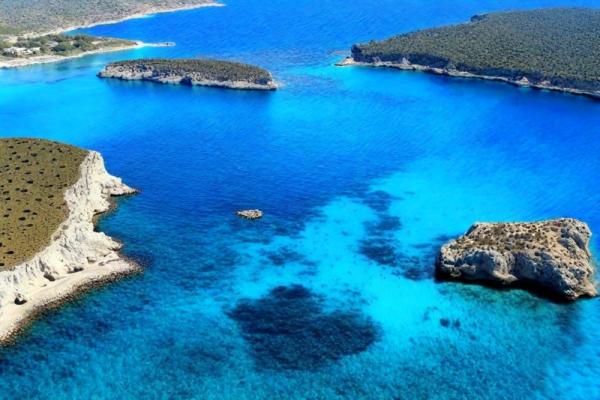 Bucht "Blaue Lagune" Foto