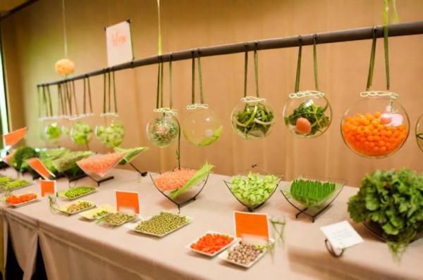 Ich liebe Salat Bar Foto