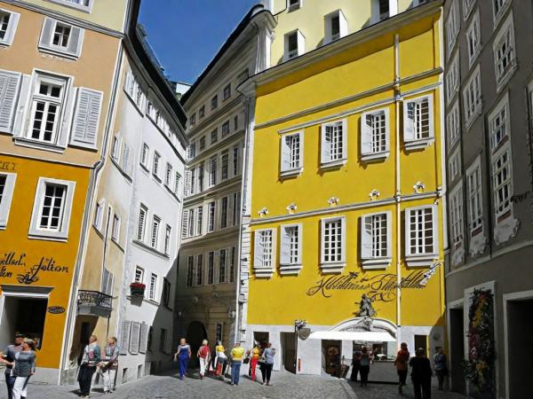 Das Haus, in dem Mozart geboren wurde Foto