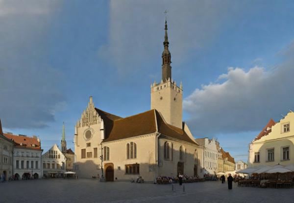 Foto des Rathauses von Tallinn