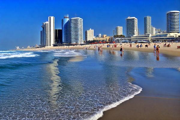 Panoramafoto von Tel Aviv